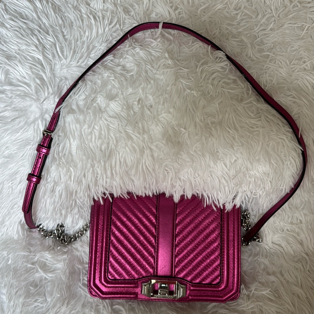 Rebecca Minkoff chevron quilted crossbody